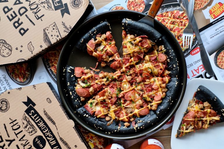 black pizza meat monsta